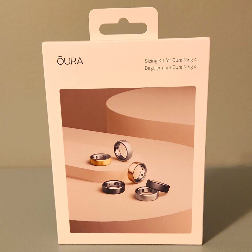 Oura Ring 4 Sizing Kit White for Oura Ring Compatible Model Oura Ring 4